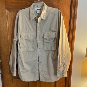 ExOfficio Khaki Long Sleeve Shirt